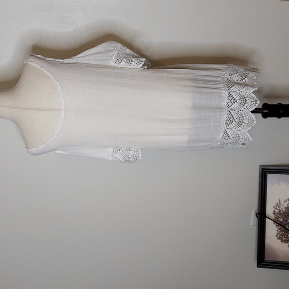 White Slip Swim Cover Up - Picture 8 of 12